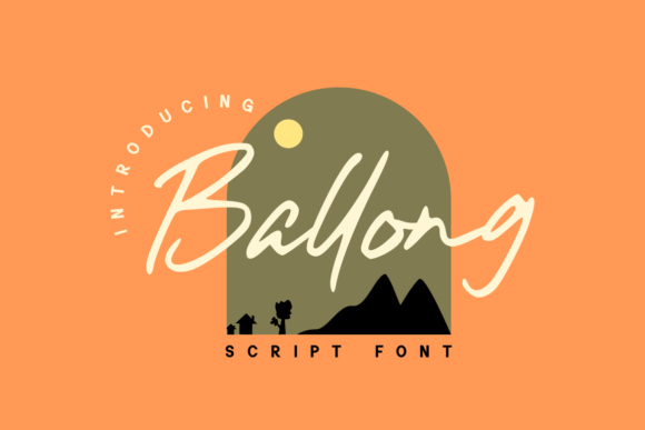 Ballong: A Versatile Script Handwritten Font for Creative Designers