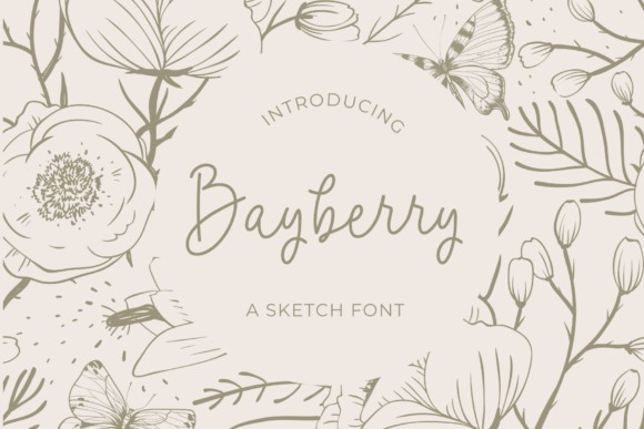 Bayberry: A Versatile Script Handwritten Font for Designers