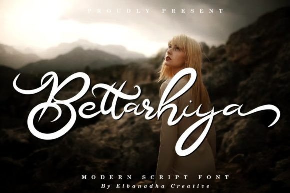 Bettarhiya: A Playful Script Font for Creative Designers