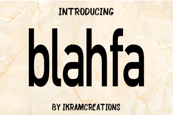 Blahfa: A Font That Elevates Editorial Design