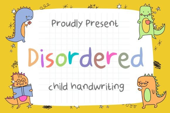 Disordered: A Script Handwritten Font for Creative Campaigns