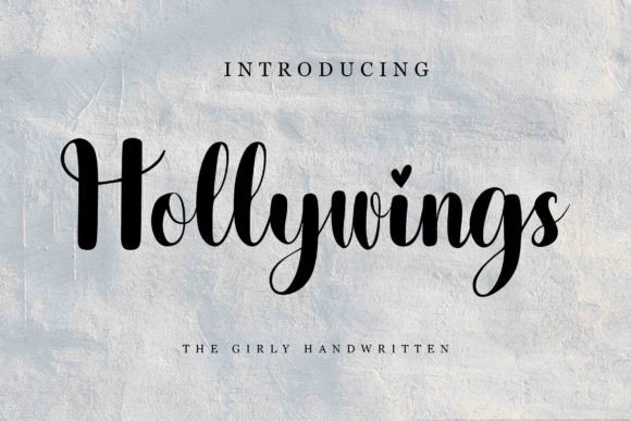 Hollywings: The Script Font That Elevates Every Campaign