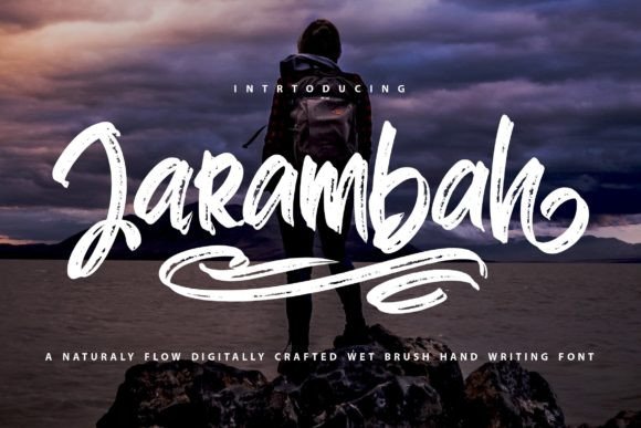 Jarambah: A Script Handwritten Font for Creative Branding
