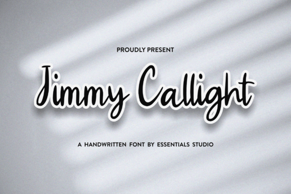 Jimmy Callight: The Script Handwritten Font for Powerful Branding and Design