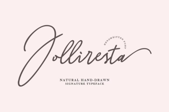 Jolliresta: A Timeless Script Font for Modern Web Design