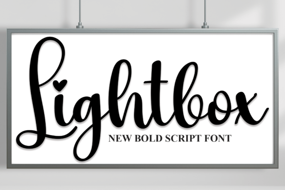 Lightbox: The Script Handwritten Font That Elevates Your Campaigns
