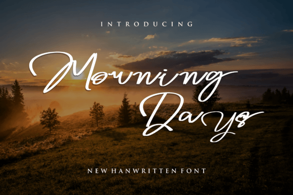 Morning Days: A Versatile Script Font for Creative Branding