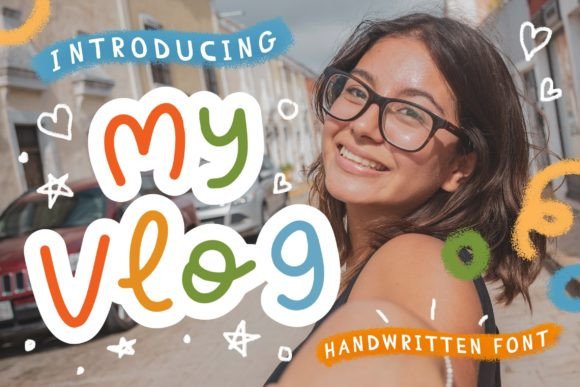 My Vlog: A Quirky Script Font for Creative Designers