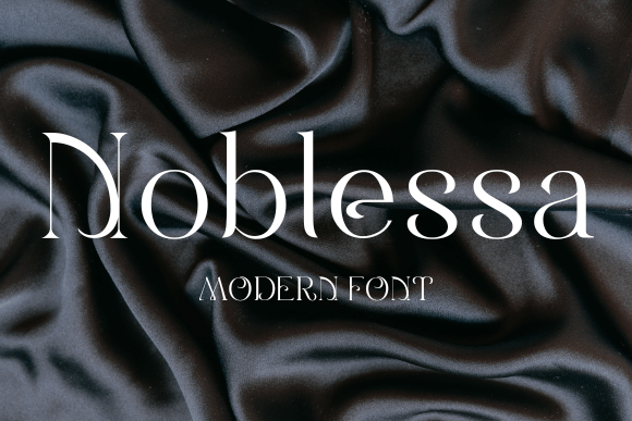 Noblessa: A Script Handwritten Font for Elegant Craft Projects