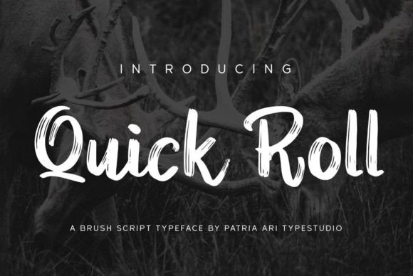 Quick Roll: A Script Handwritten Font That Elevates Brand Identity