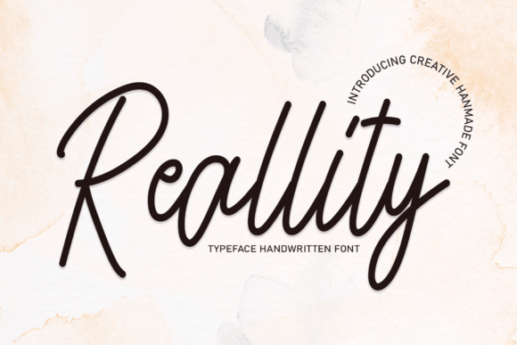 Reallity: The Script Handwritten Font for Modern Web Design