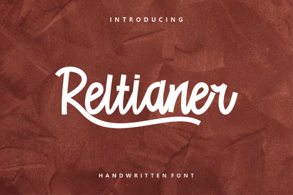 Reltianer: A Script Handwritten Font for Modern Web Design