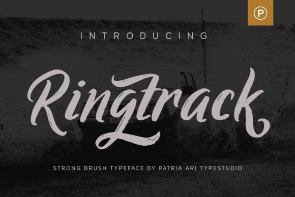 Ringtrack: A Script Handwritten Font That Elevates Brand Identity
