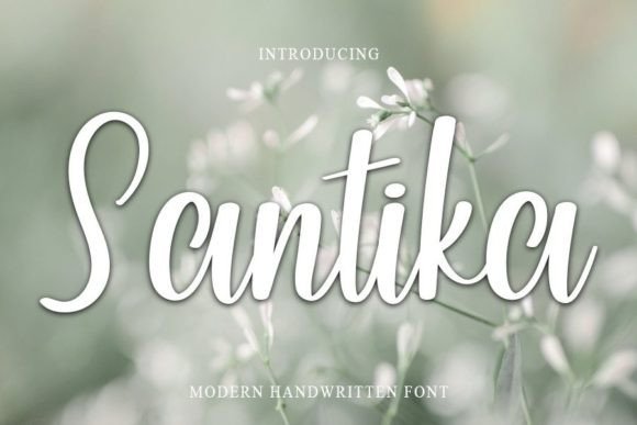 Santika: The Timeless Script Font for Digital Marketers and Designers