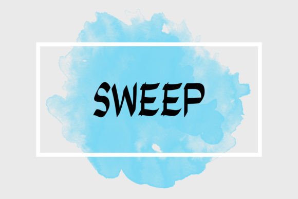 Sweep: A Handwritten Font for Authentic Editorial Design