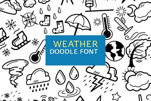 Weather Doodle: A Font That Elevates Your Brand with Style